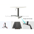 2016 single legs one motor electric customizable rise step sit to standing height adjustable desk